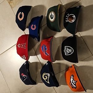 Snap backs and fitted hats